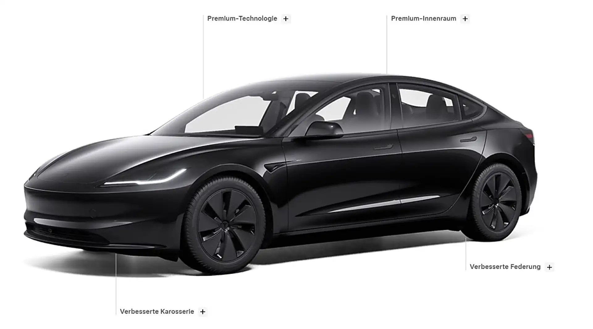 Tesla Model 3 Standard Range Premium Schwarz - 2