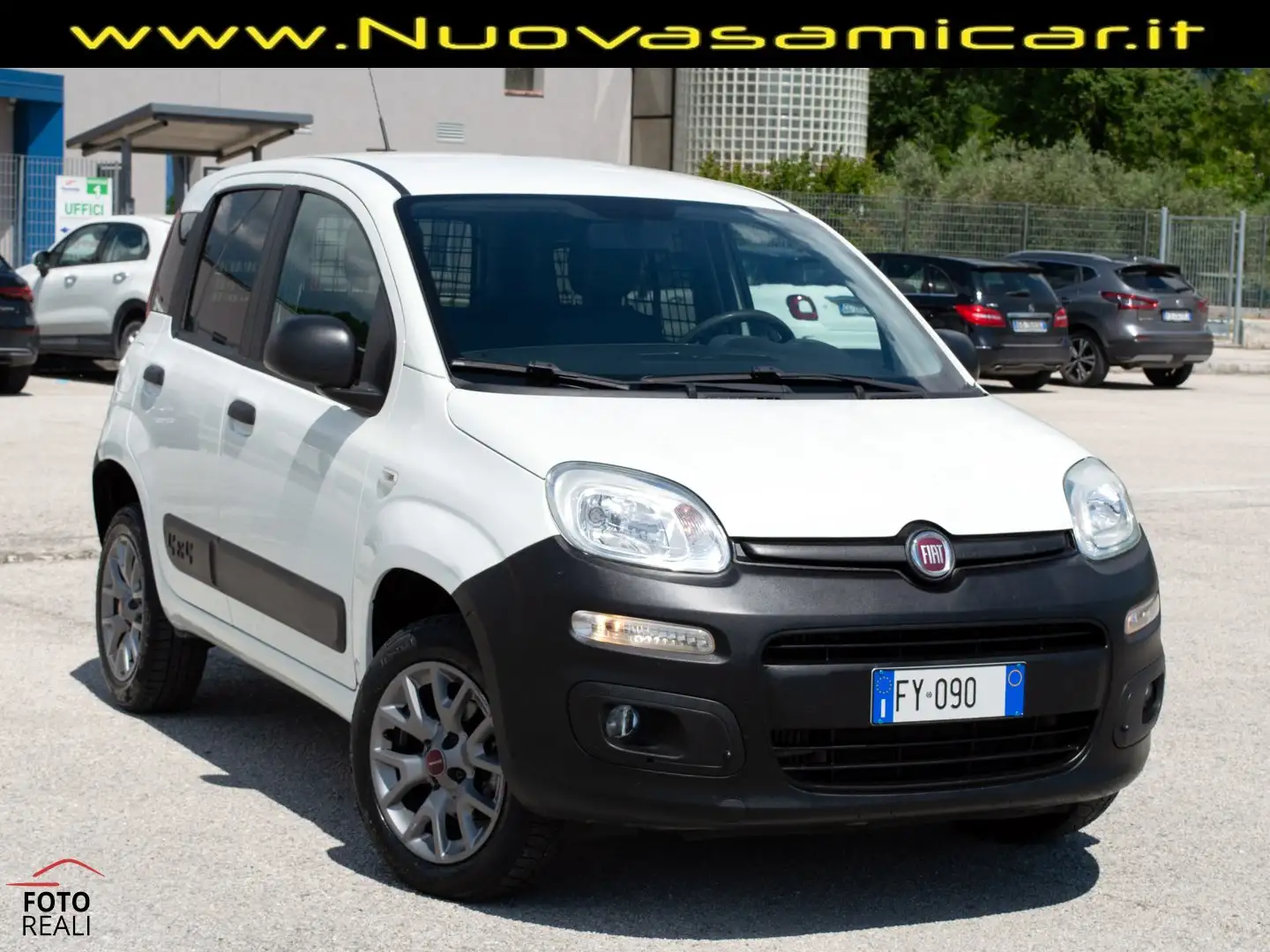 Fiat Panda 0.9 TWINAIR TURBO 4X4 VAN 2 POSTI AUTOCARRO Weiß - 1