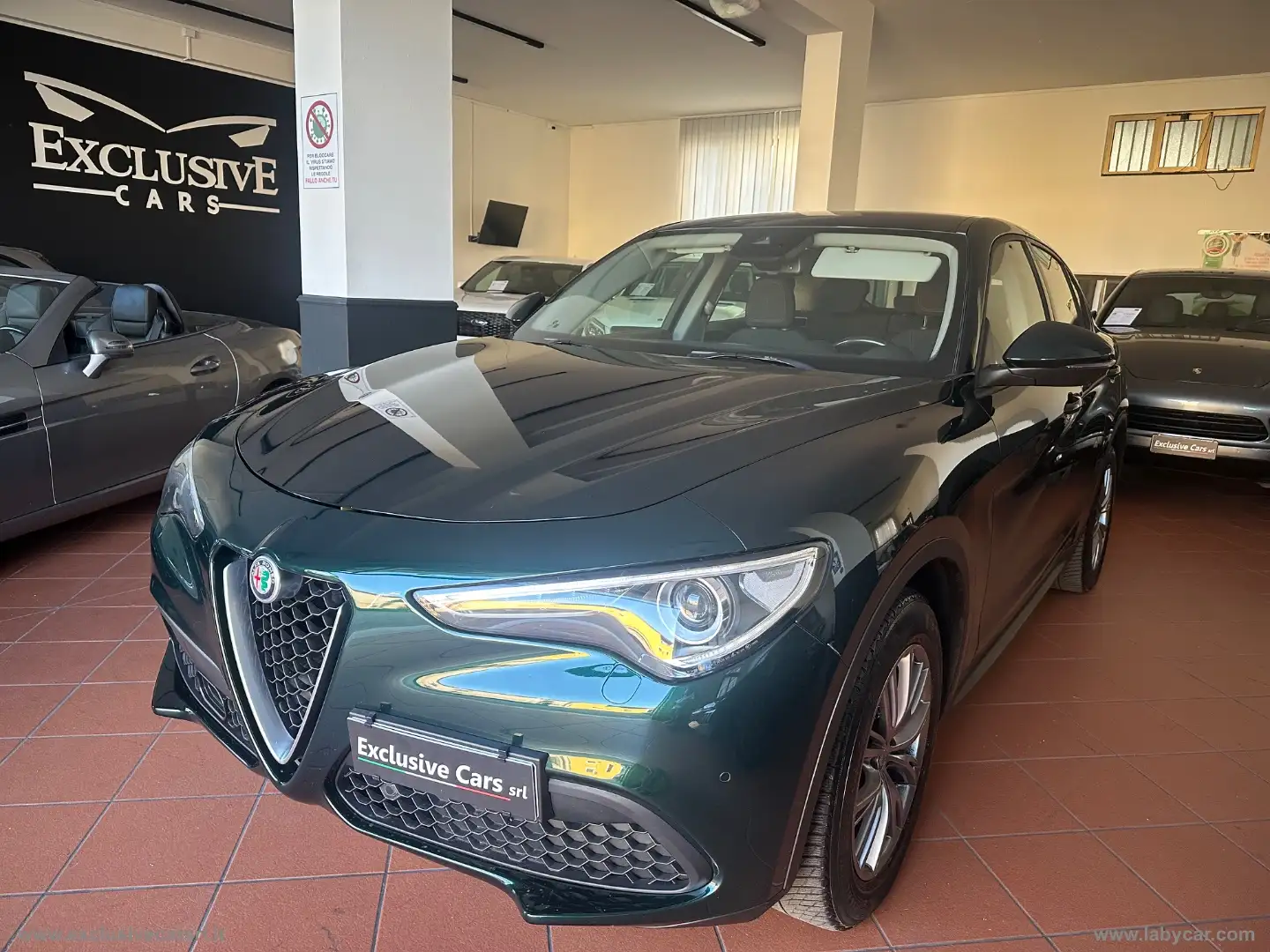 Alfa Romeo Stelvio 2.2 T.d. 190 CV AT8 Q4 Sup. Bus. VERDE VISCONTI Verde - 1