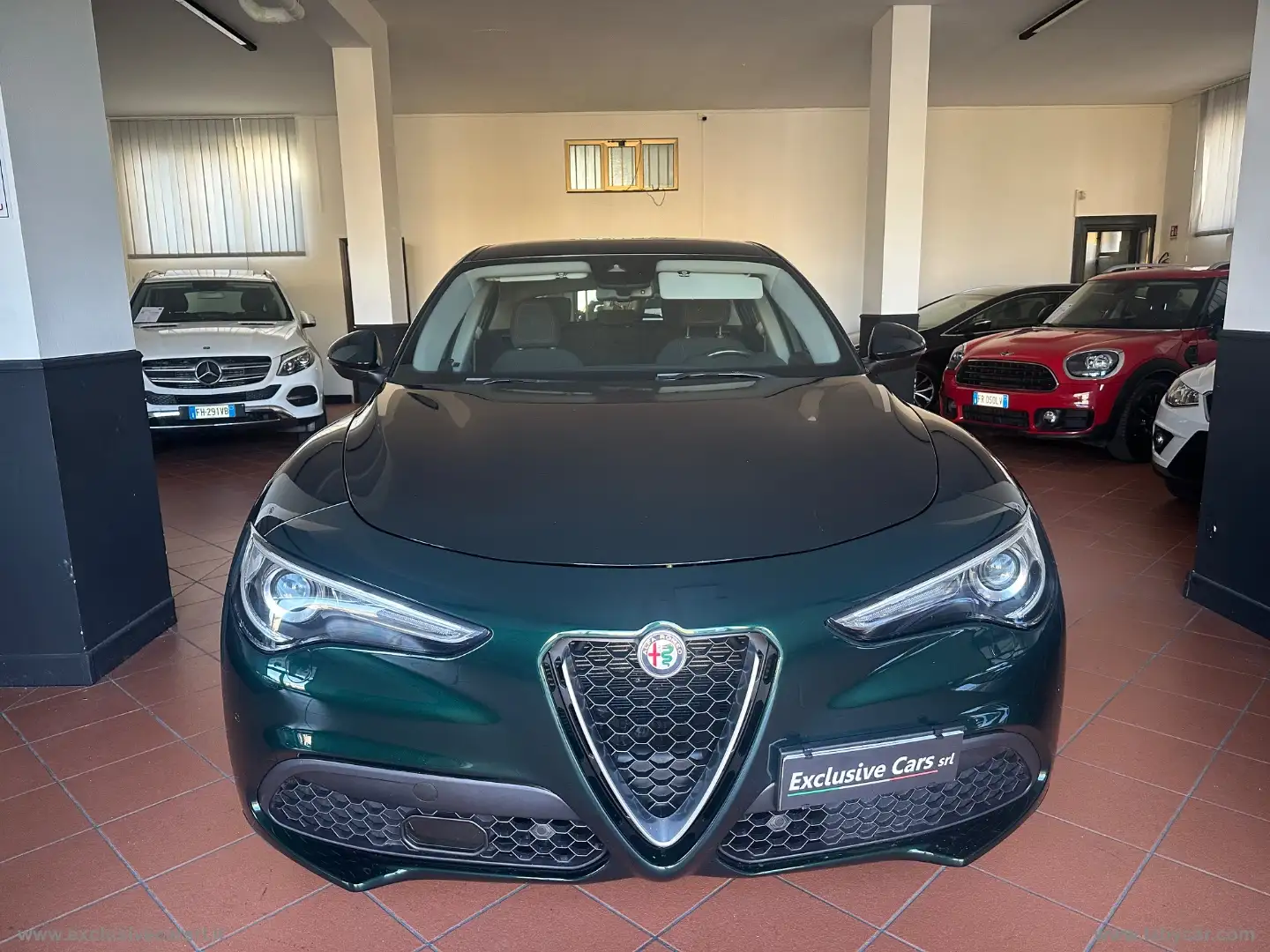 Alfa Romeo Stelvio 2.2 T.d. 190 CV AT8 Q4 Sup. Bus. VERDE VISCONTI Verde - 2
