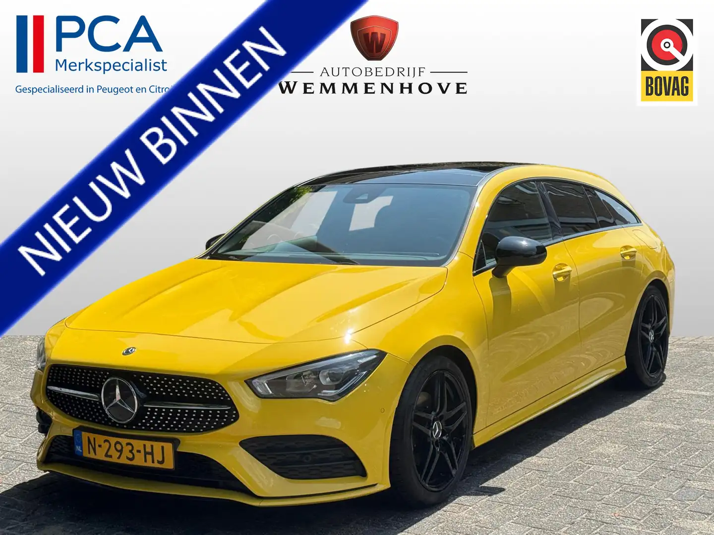 Mercedes-Benz CLA 180 Shooting Brake AMG Premium Plus AMG-Pakket/Airco/P Yellow - 1