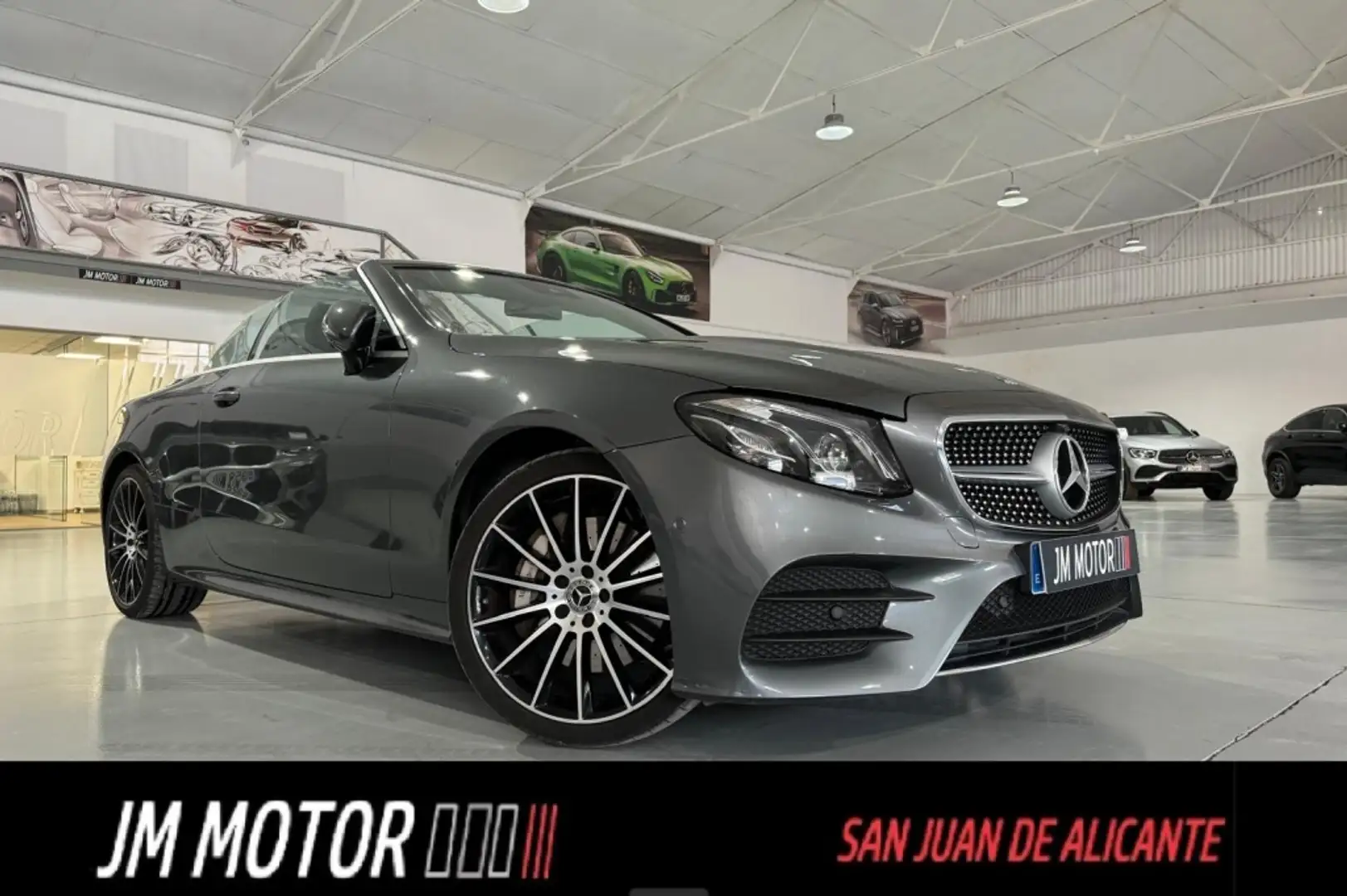 Mercedes-Benz E 450 Cabrio 4Matic 9G-Tronic (14.75) Grijs - 1