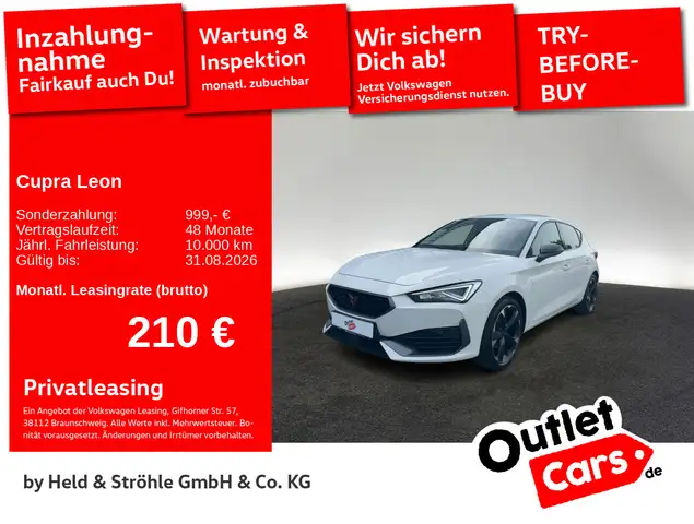 CUPRA Leon 1.5 TSI LED ACC APP VIRTUAL ALU18" SHZ PDC