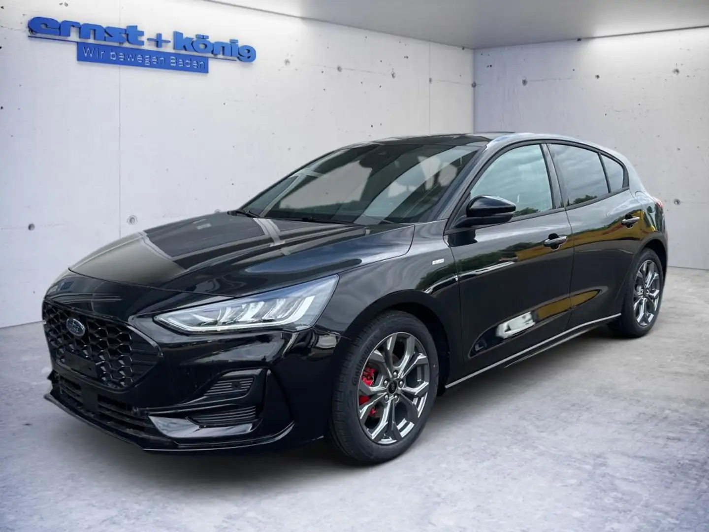 Ford Focus 1.0 EcoBoost Hybrid ST-LINE Schwarz - 1