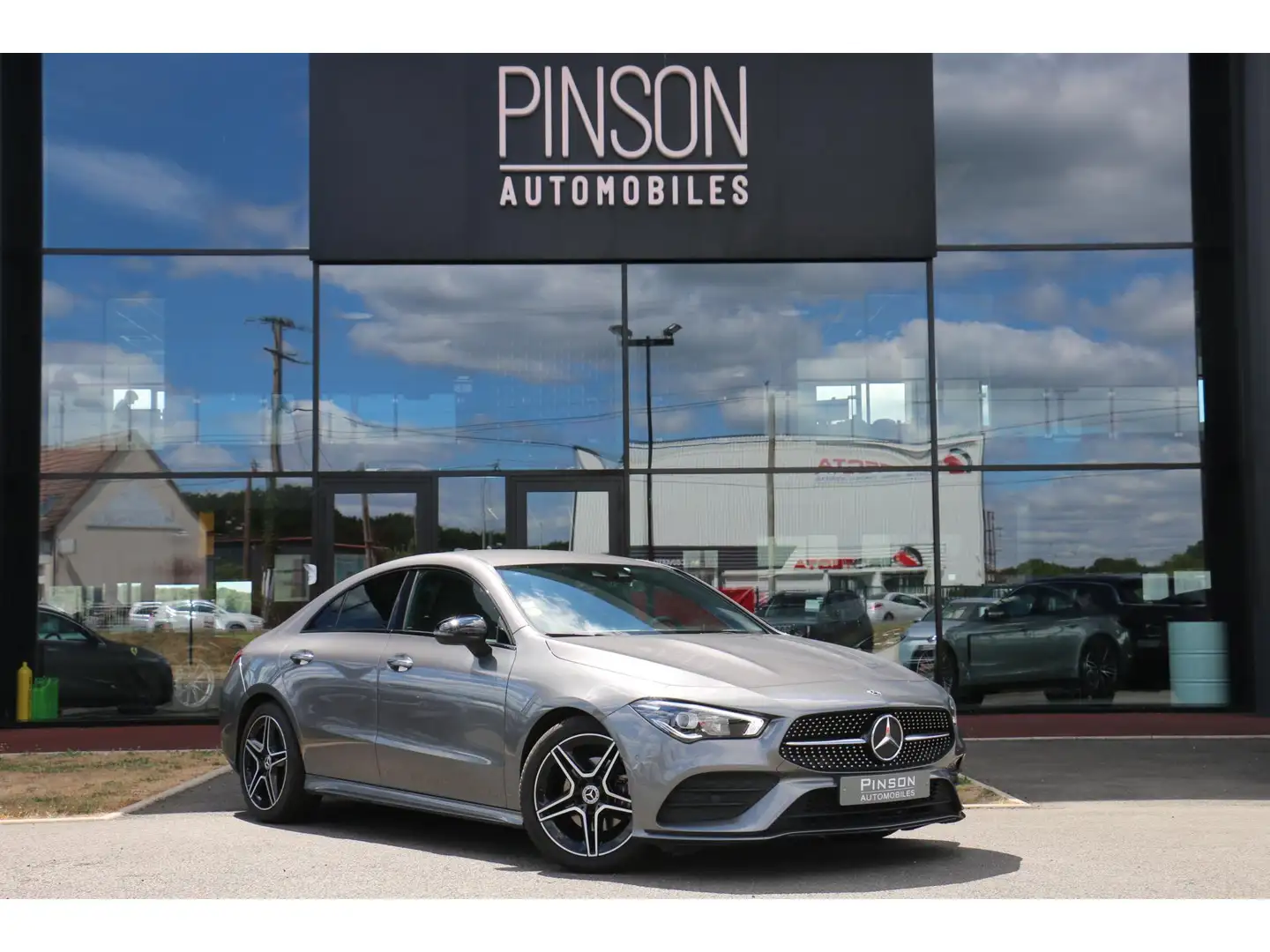 Mercedes-Benz CLA 180 CLA 180 d - BV 7G-DCT  BERLINE- BM 118 AMG Line PH Gris - 1