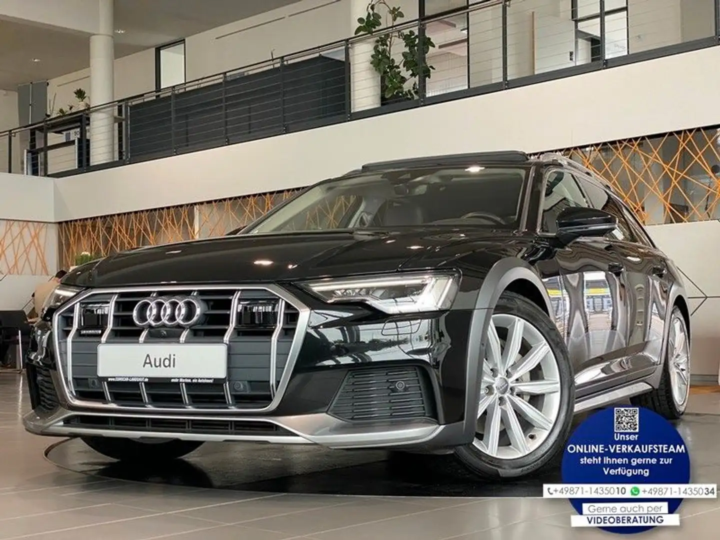 Audi A6 allroad 50 TDI Matrix Sbel Sthz TopV HUD ACC Schwarz - 1