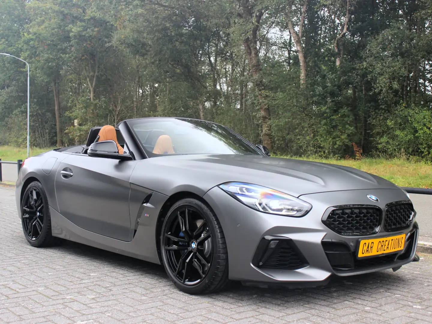 BMW Z4 Roadster M40i Frozen Grey Bruin leer High Executiv Gris - 2
