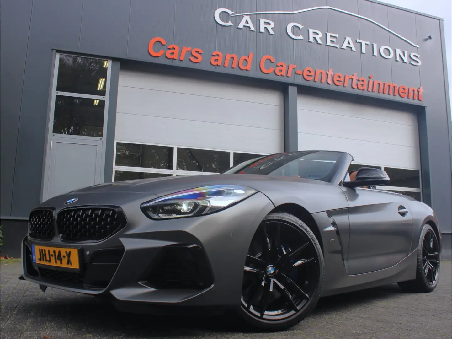 BMW Z4 Roadster M40i Frozen Grey Bruin leer High Executiv Grijs - 1