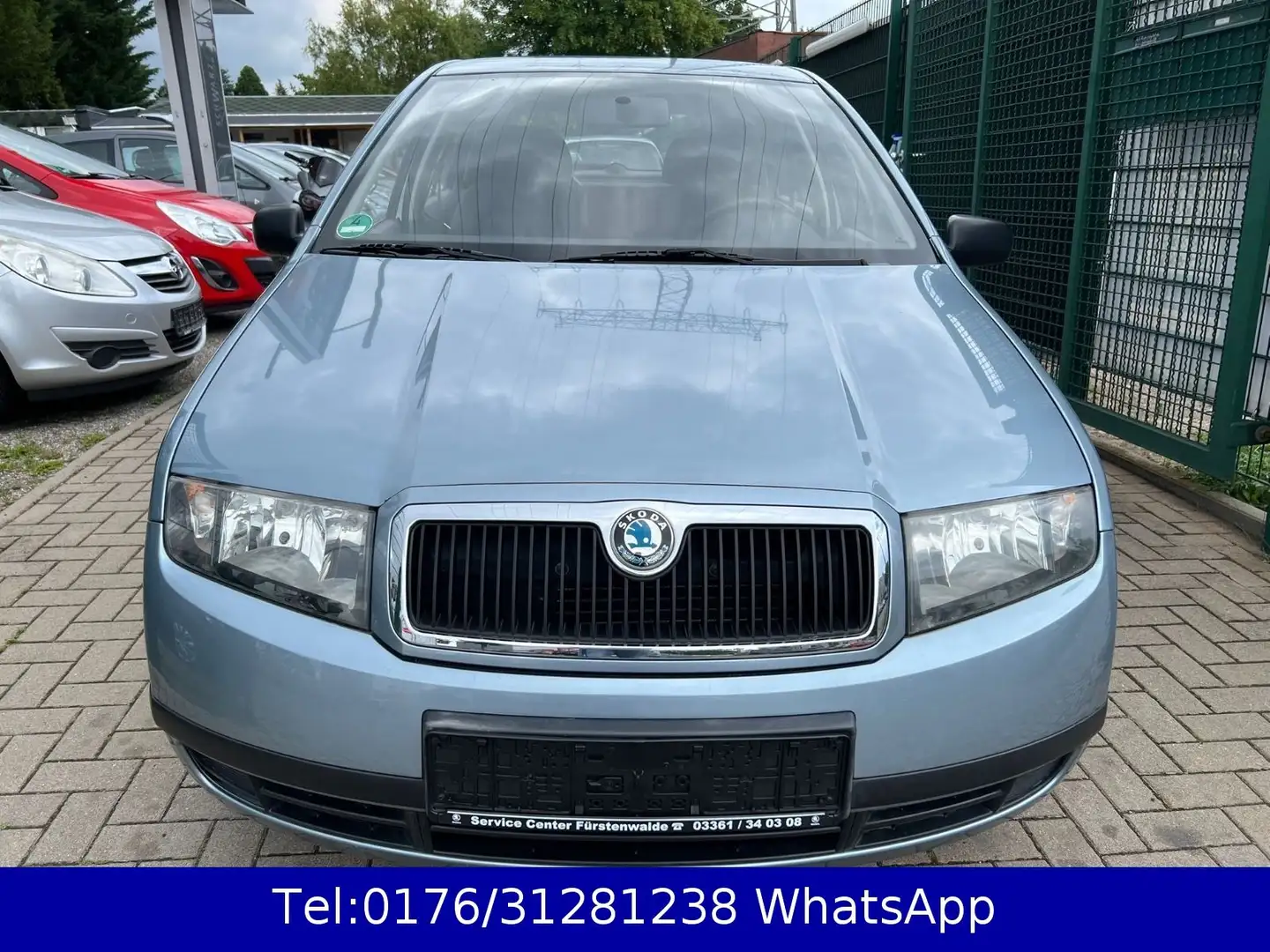 Skoda Fabia 1.4 16V Exakt !! 82TKM !! Tüv-Neu !! Blau - 2