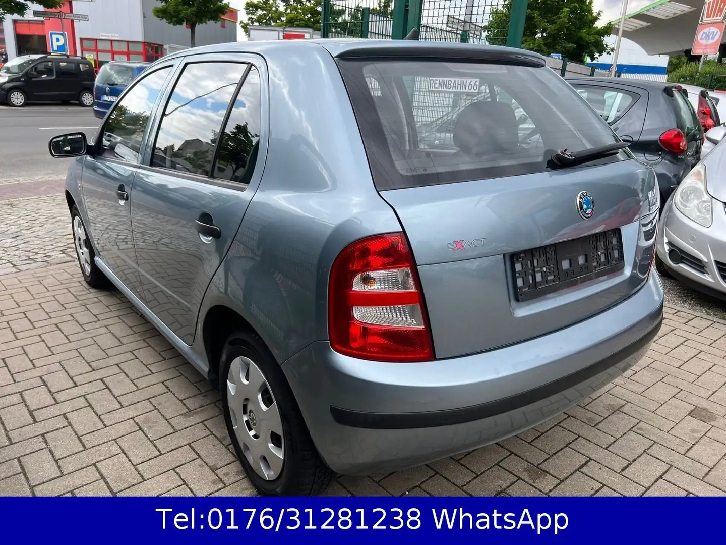 Skoda Fabia 1.4 16V Exakt !! 82TKM !! Tüv-Neu !! Blau - 1