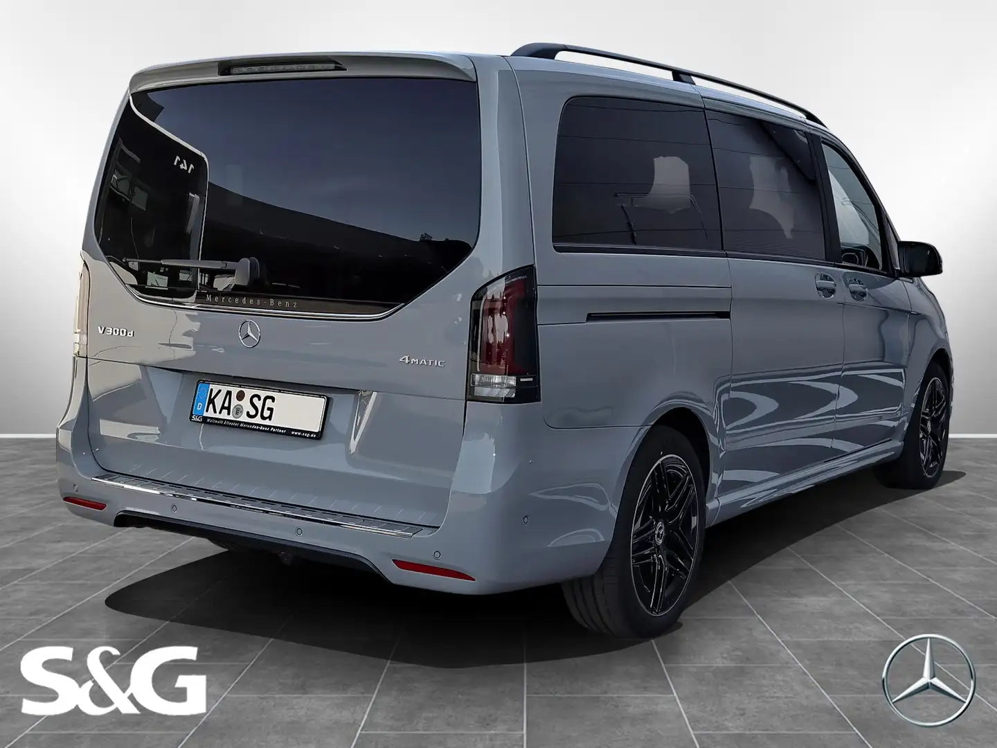 Mercedes-Benz V 300 d 4MATIC EXCLUSIVE Lang Grau - 2