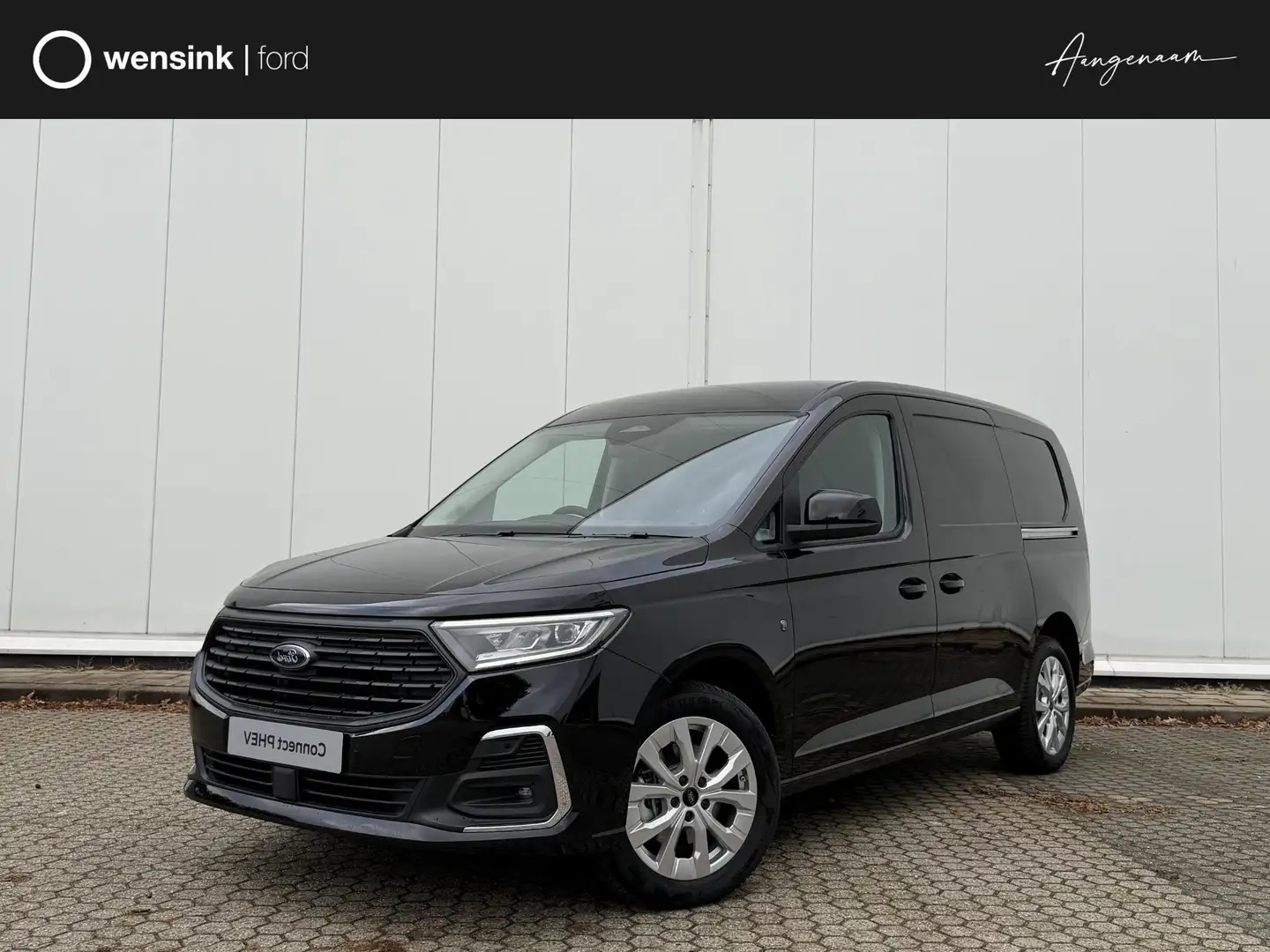 Ford Transit Connect 1.5 EcoBoost PHEV L2 Limited | DIRECT LEVERBAAR | Zwart - 1
