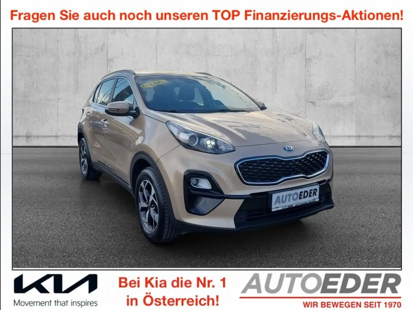 Kia Sportage 1,6 CRDI SCR Silber Silber - 1