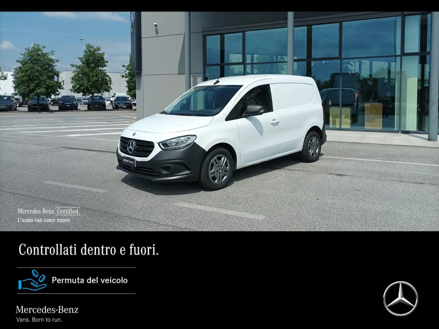 Mercedes-Benz Citan 110 cdi furgone long Bianco - 1
