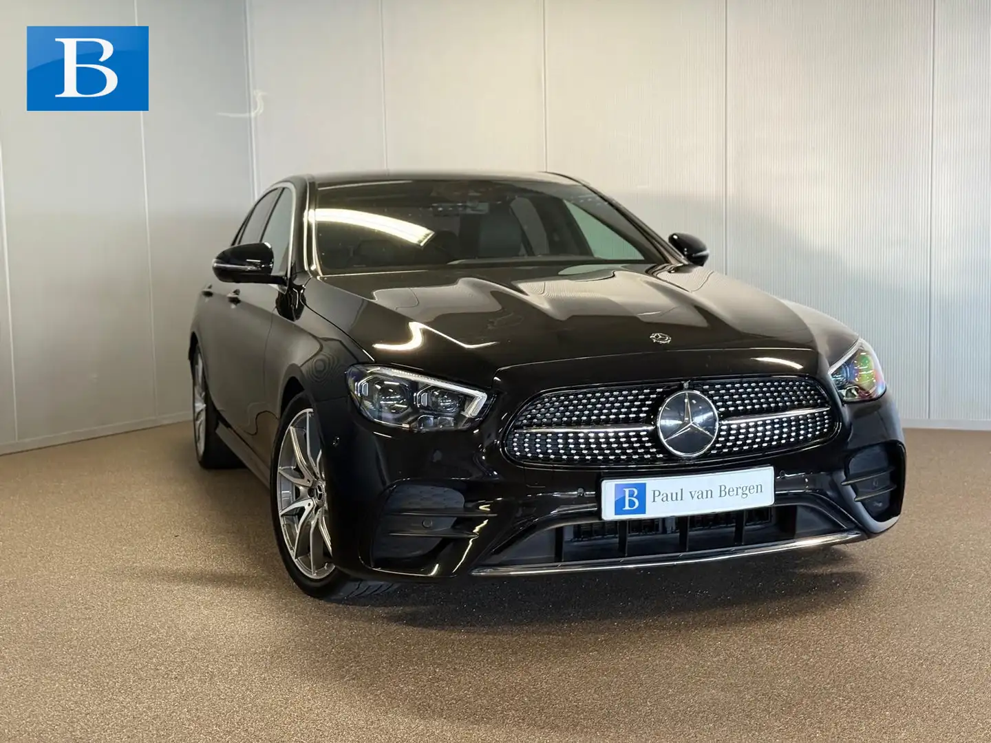 Mercedes-Benz E 220 220D AMG STYLING-FACELIFT-360 CAMERA-SFEERVERLICHT Noir - 1