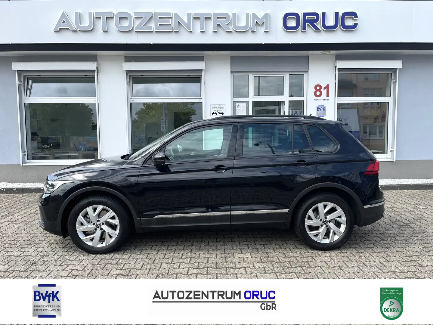 Volkswagen Tiguan 2.0 TSI 4MOTION Life*Pano*LED*H&K*ACC* Schwarz - 1