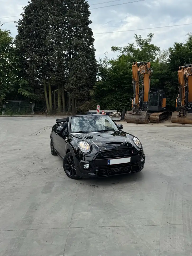 MINI John Cooper Works Cabrio Zwart - 1