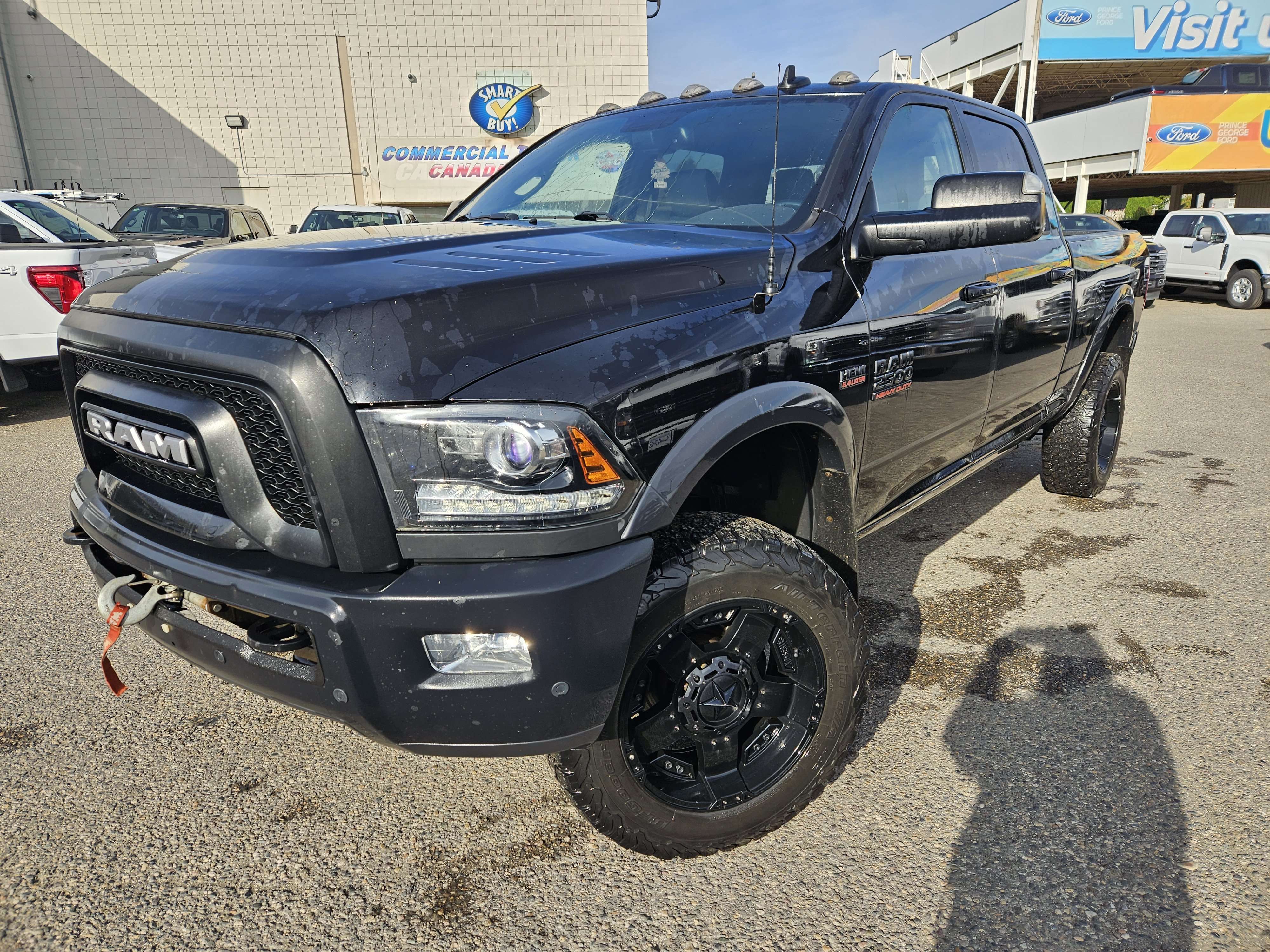 Black 2018 RAM 2500 Pickup Truck Four-Wheel Drive 6-Speed Automatic