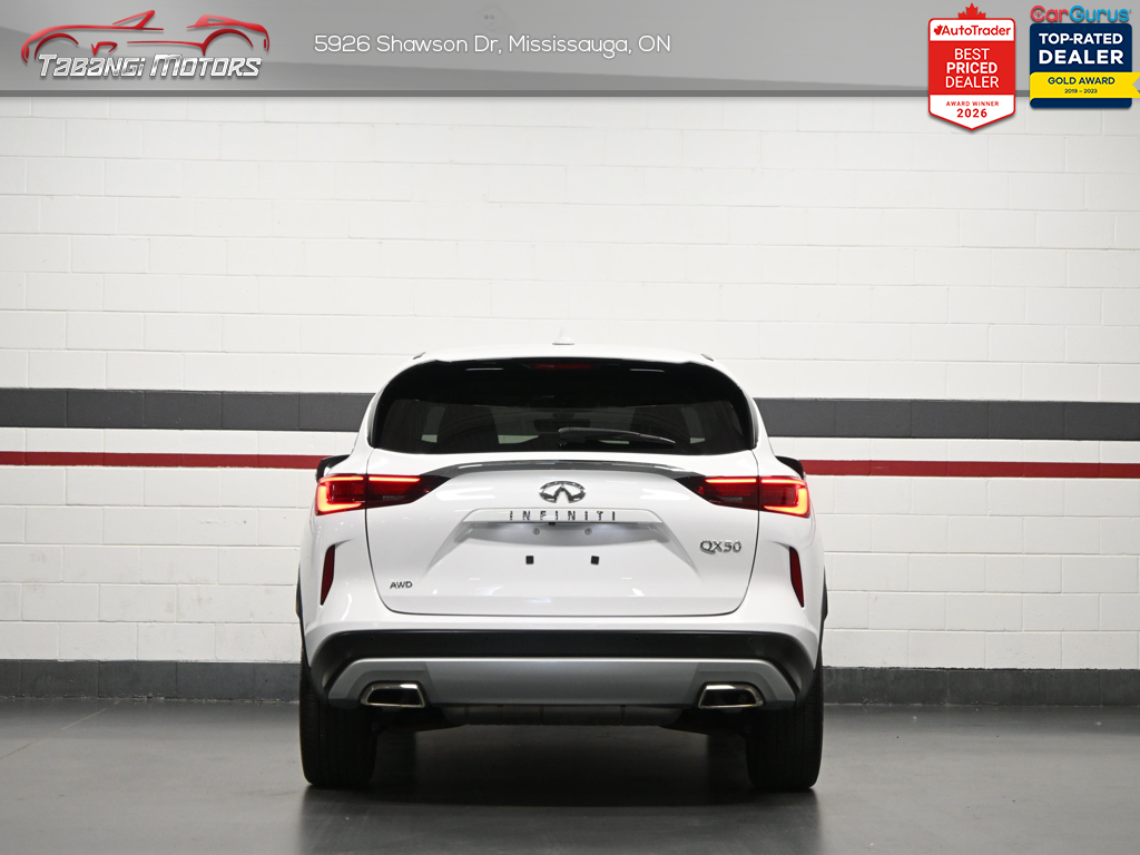 2023 Infiniti QX50 PURE Leather Heated Seats Blind Spot Remote Start