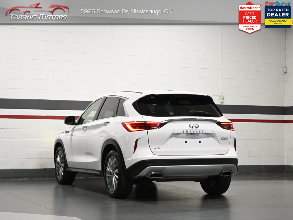 2023 Infiniti QX50 PURE Leather Heated Seats Blind Spot Remote Start