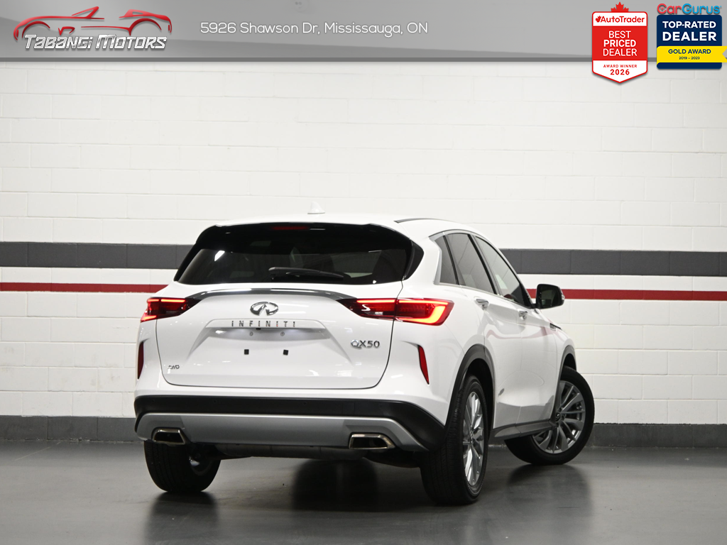 2023 Infiniti QX50 PURE Leather Heated Seats Blind Spot Remote Start
