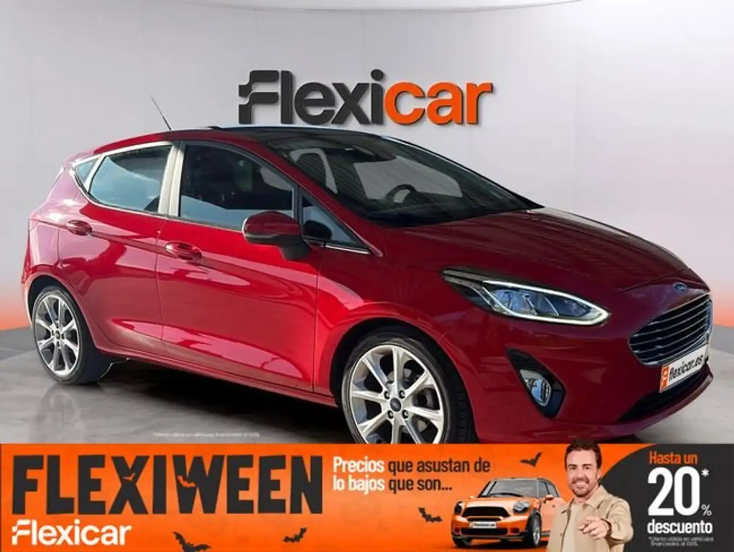 Ford Fiesta 1.0 EcoBoost S/S Titanium 100 Rojo - 1