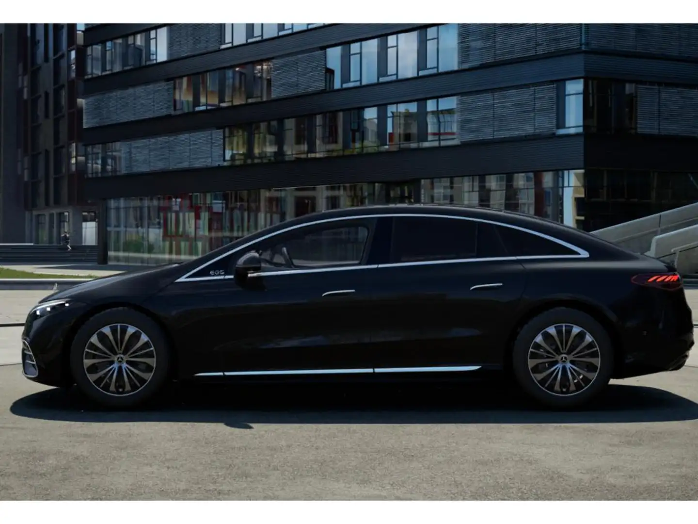 Mercedes-Benz EQS 4M+AMG+Hyperscreen+Burmester+Pano+AHK+++ Schwarz - 2
