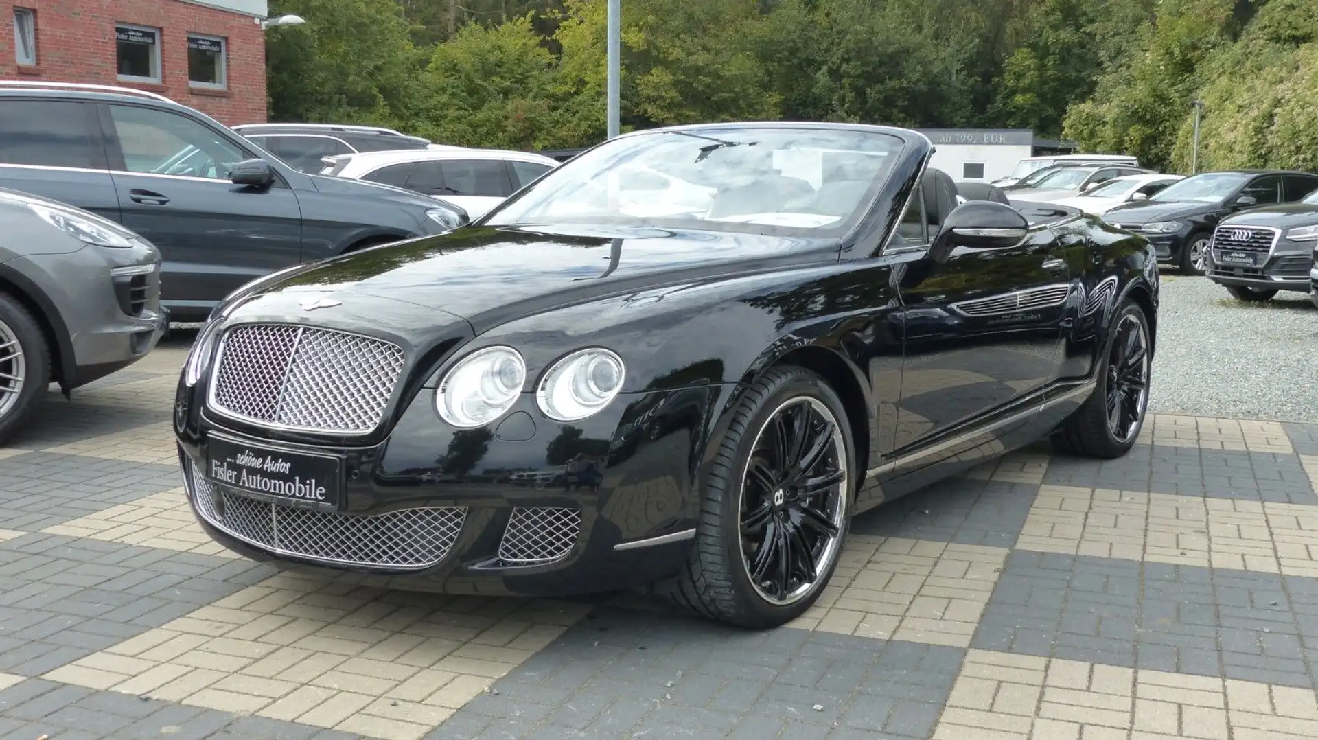 Bentley Continental GTC tripple schwarz  W12 4WD Noir - 1