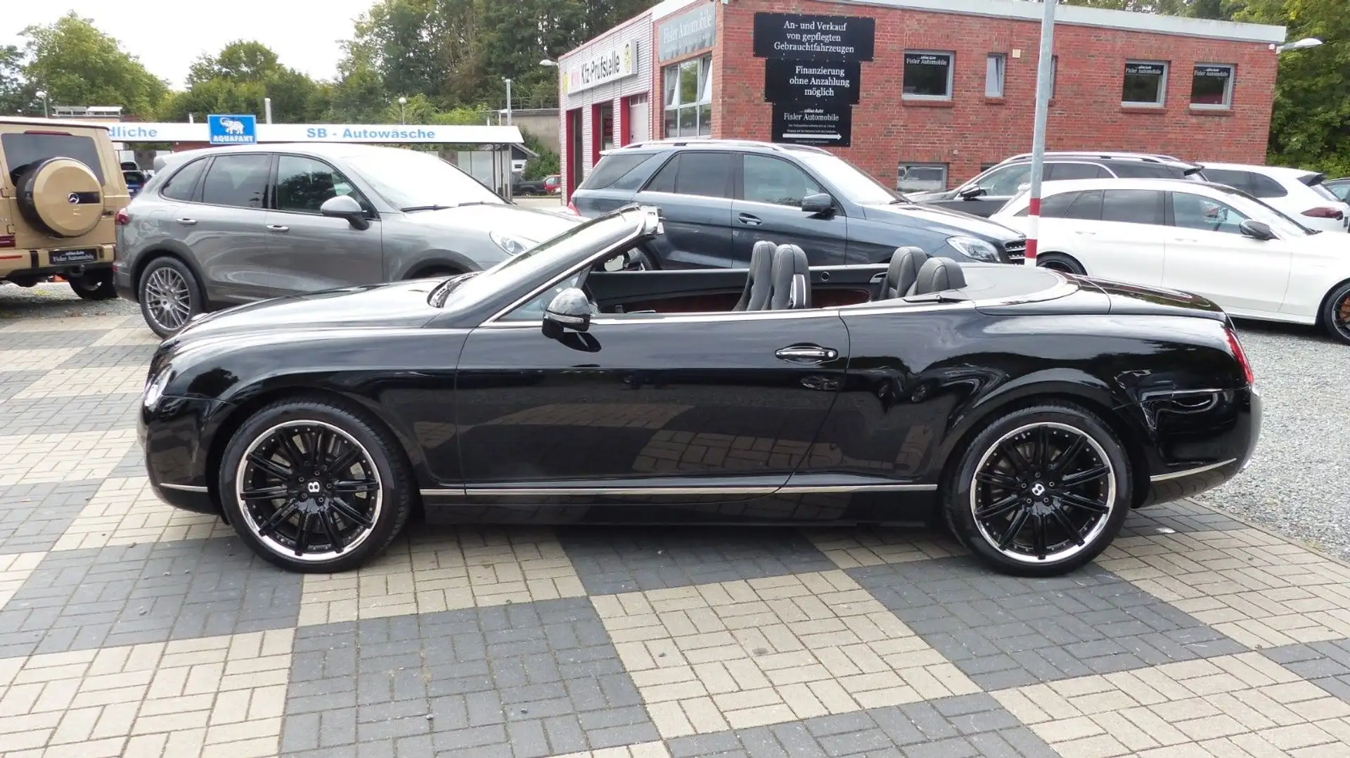 Bentley Continental GTC tripple schwarz  W12 4WD Noir - 2