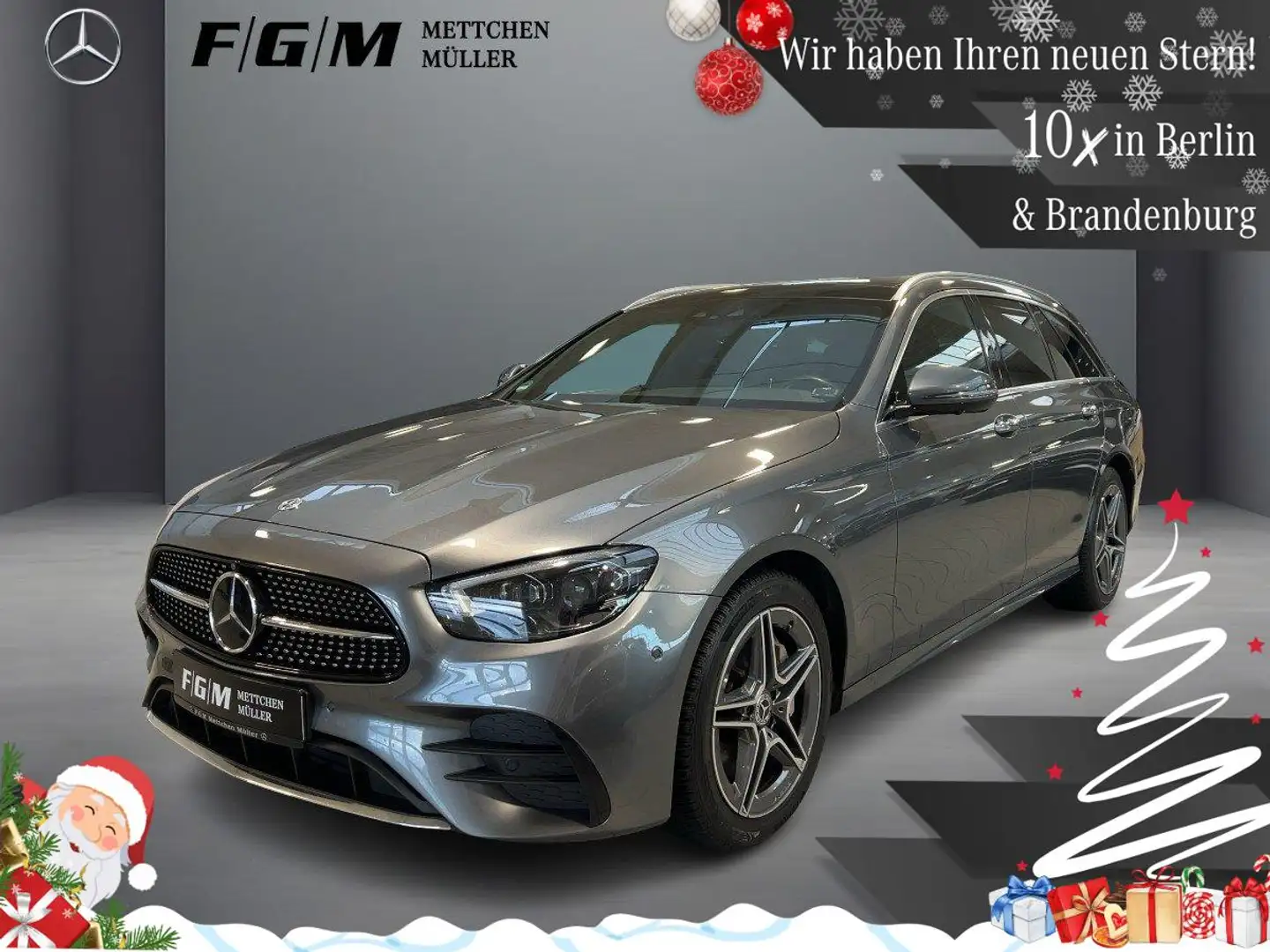 Mercedes-Benz E 300 de T AMG Line KeyGo|MBeam|S-Dach|TWA|360 Grau - 1