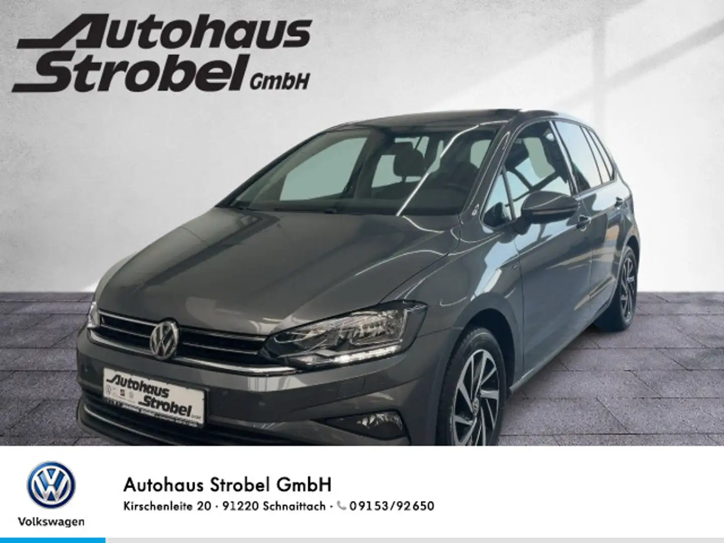 Volkswagen Golf Sportsvan 1.0 TSI "JOIN" Navi Einparkh. Cli Gris - 1