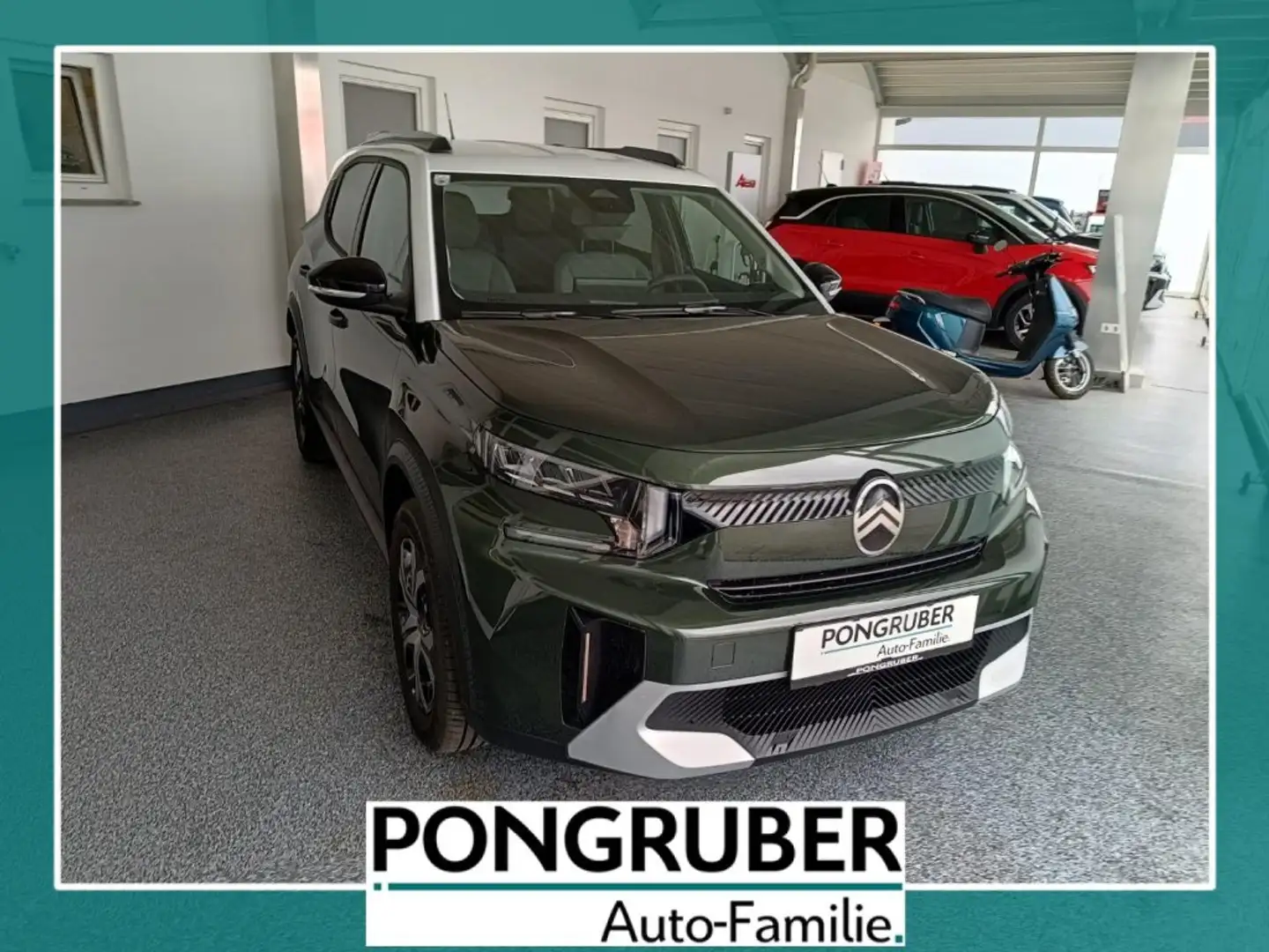 Citroen C3 Aircross Turbo 100PS Manuell PLUS Groen - 2