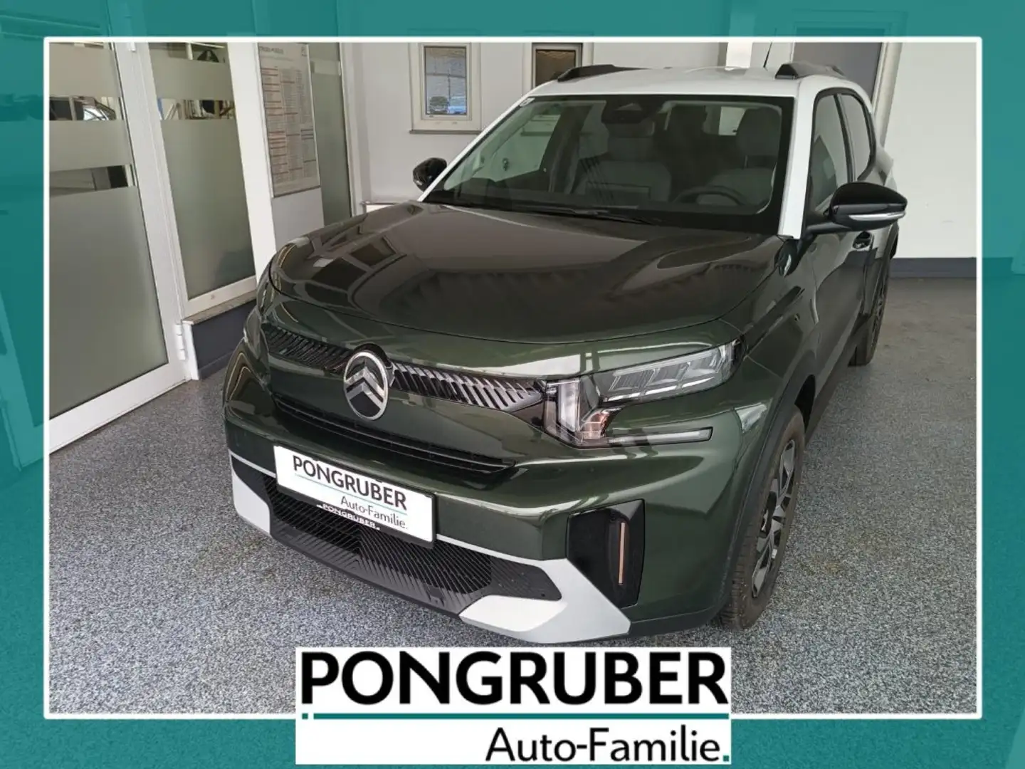 Citroen C3 Aircross Turbo 100PS Manuell PLUS Groen - 1