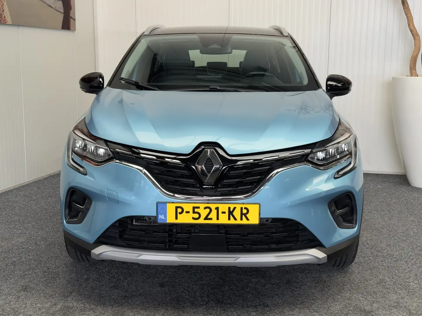 Renault Captur 1.3 TCe 130 INTENS STOF/LEDER NAVIGATIE CRUISE CON Blau - 2