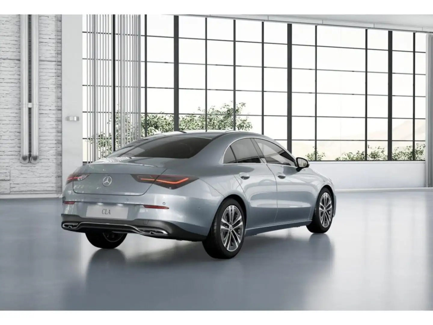 Mercedes-Benz CLA 180 Coupé Progressive/Distr/360/Ambi/Totw/18 Silber - 2