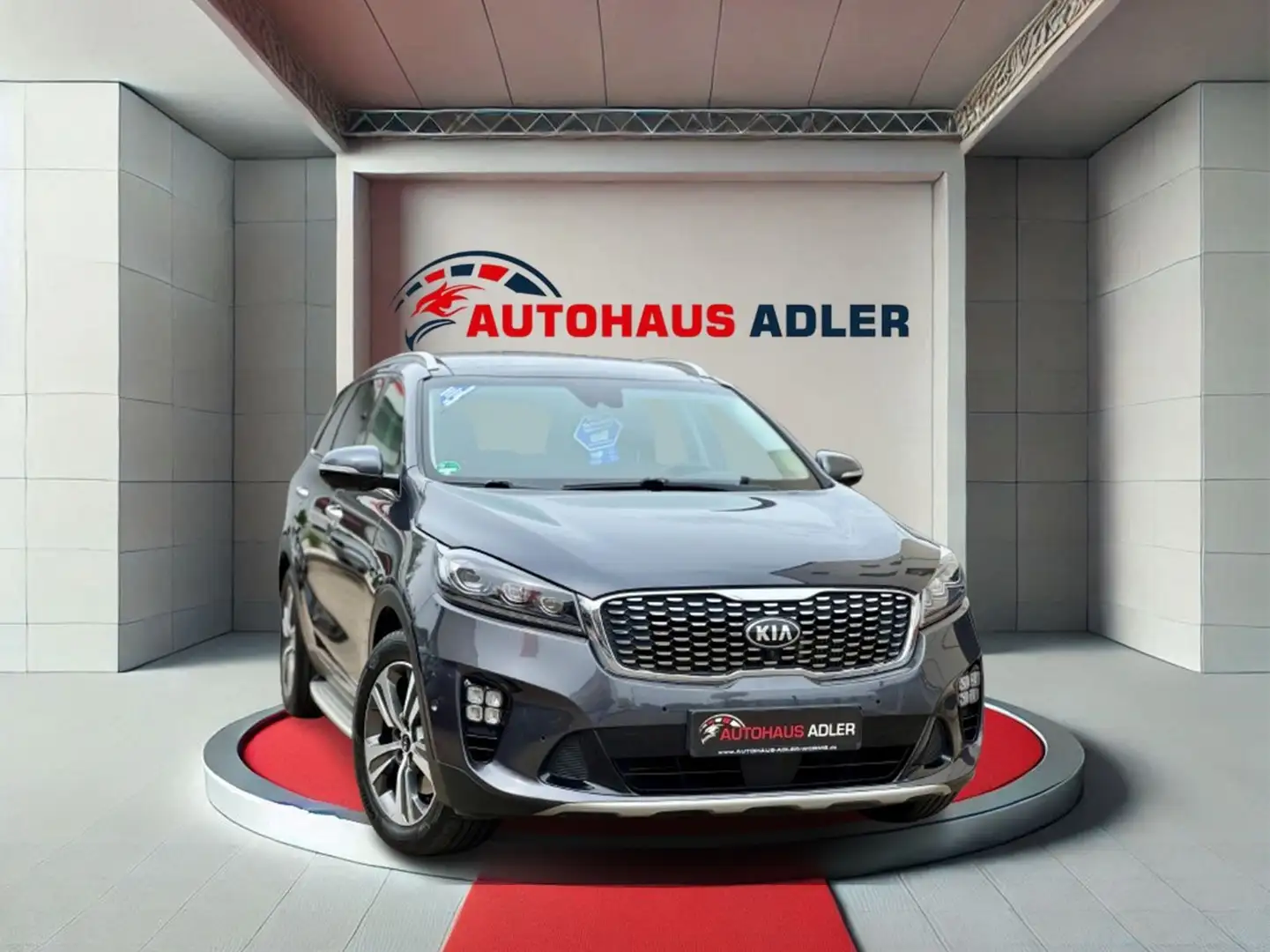 Kia Sorento GT-Line 4WD*1HD*AUTO*HUD*PANO*SITZK*360° Grau - 1