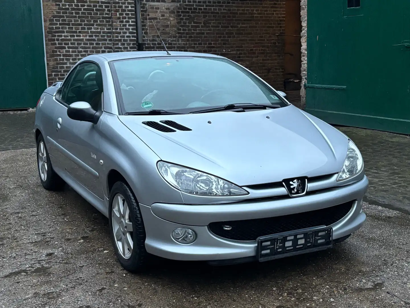 Peugeot 206 CC 110 KLIMA Silber - 1