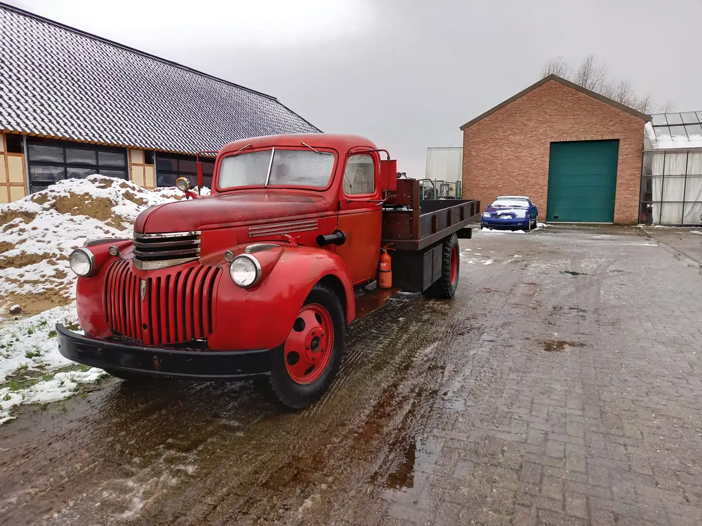 Chevrolet C1500 Chevrolet Pick 69Y Flatbed 1942 AK series Rot - 1