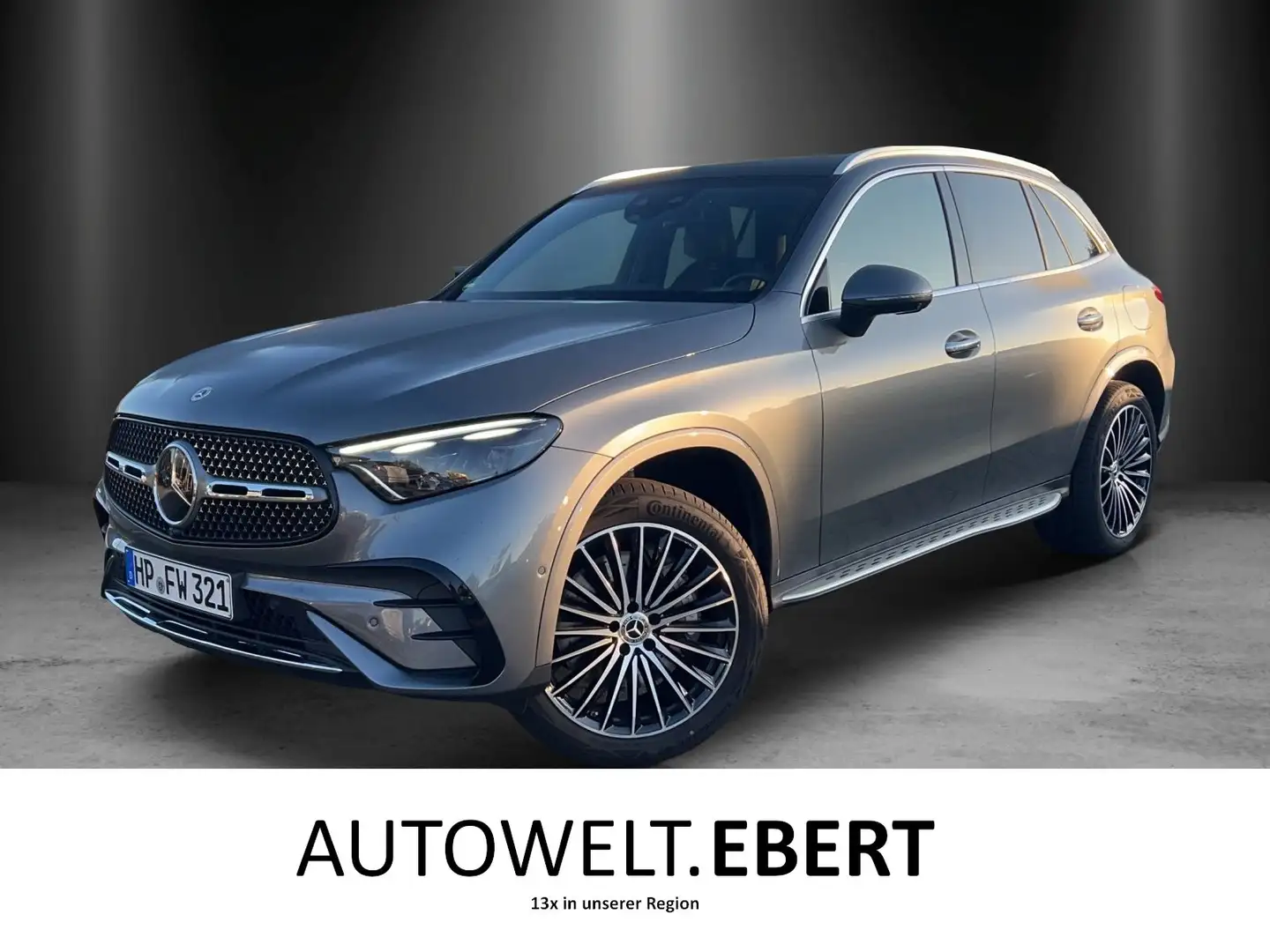 Mercedes-Benz GLC 300 de 4M+AMG-Line+PSD+AHK+Memory+DISTRONIC Grijs - 1