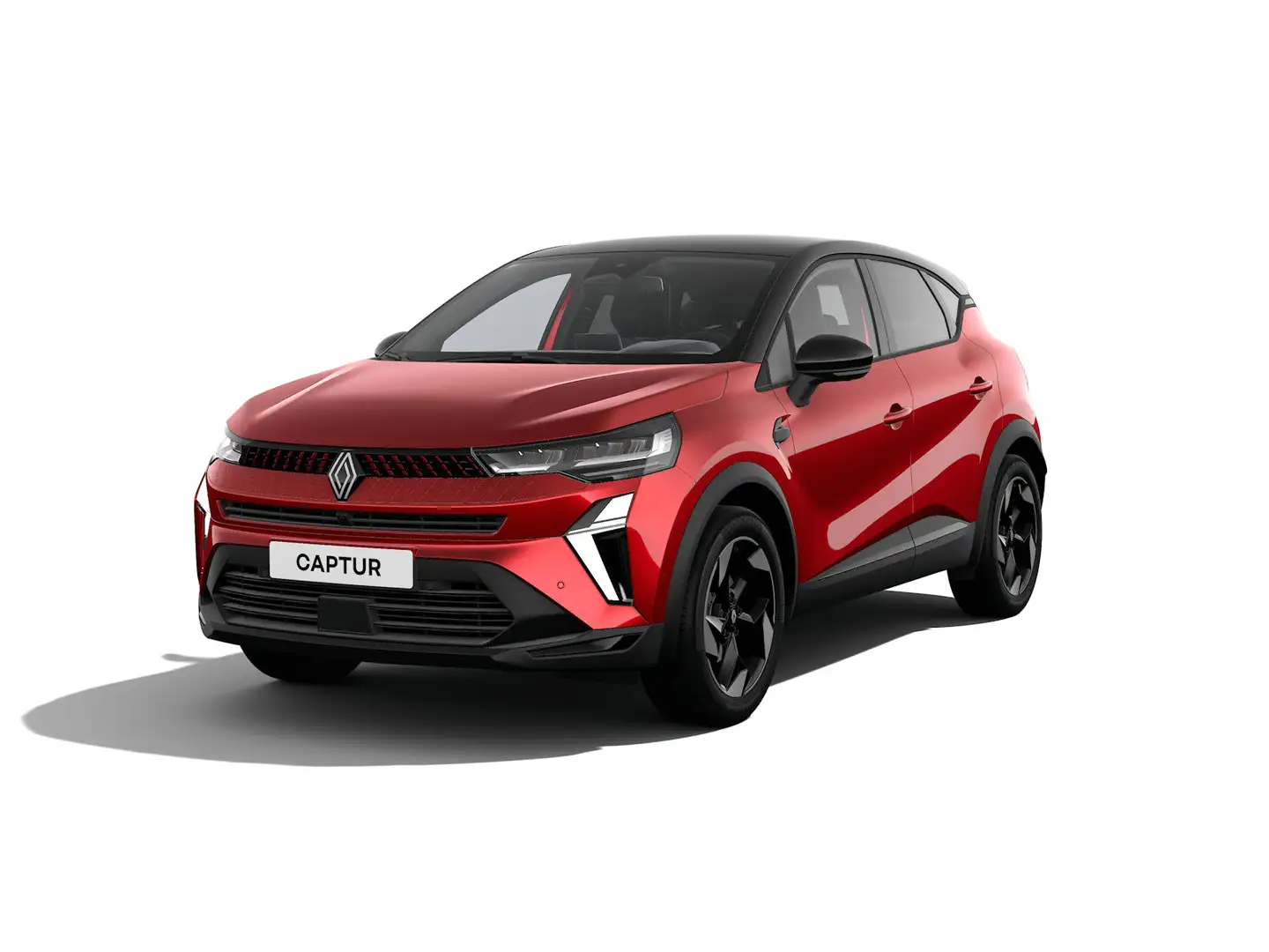 Renault Captur Techno Full hybrid | Achteruitrijcamera | Elektris Rood - 2