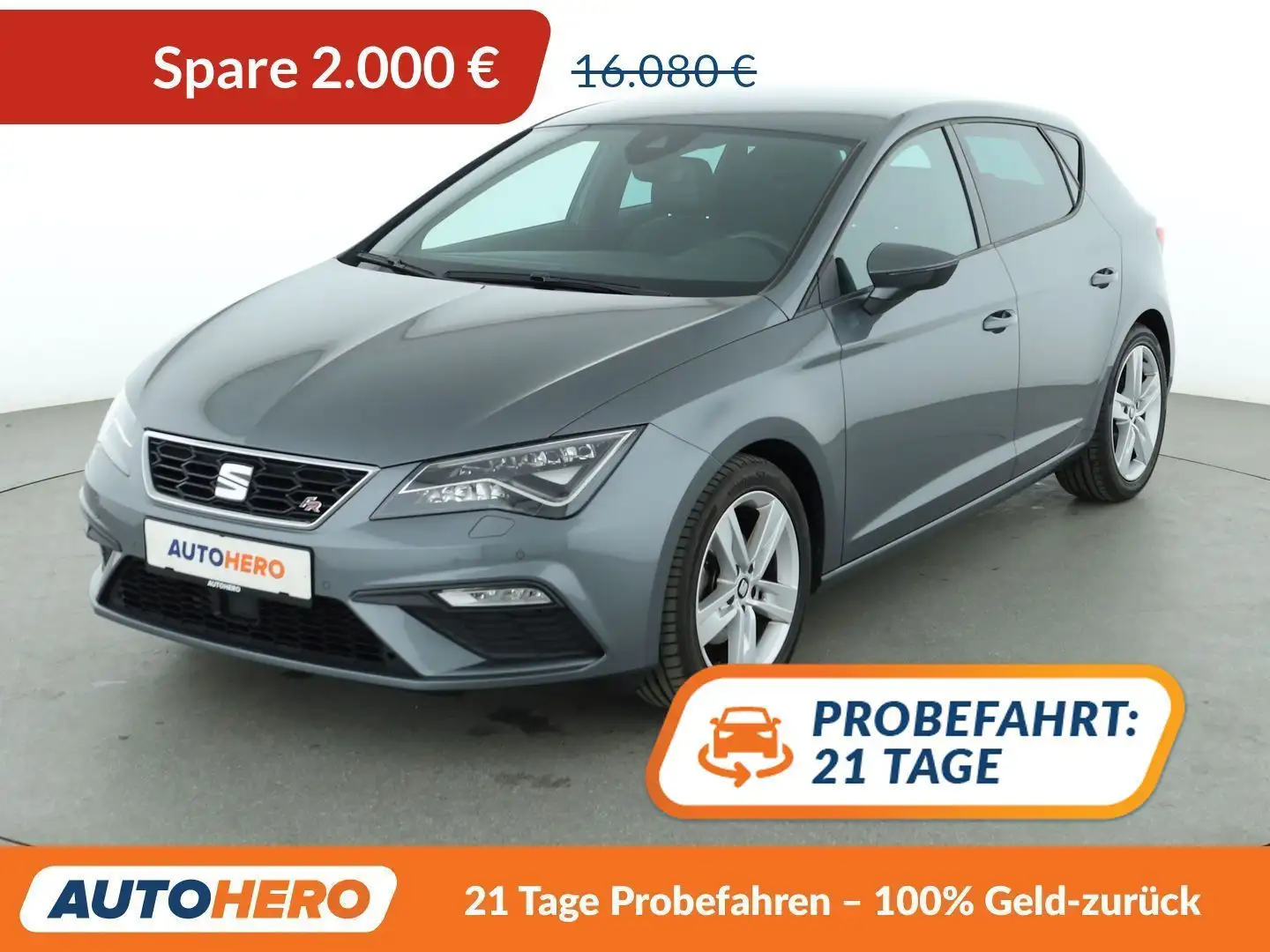 SEAT Leon 1.4 TSI ACT FR*NAVI*PDC*SHZ*TEMPO*LED*KLIMA* Grau - 1