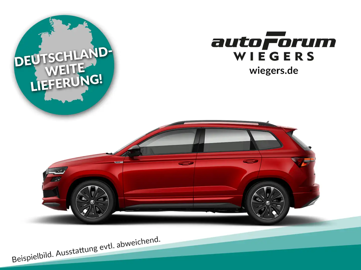 Skoda Karoq Sportline 2.0 TSI 140 kW (190 PS) DSG 4x4 Grau - 2