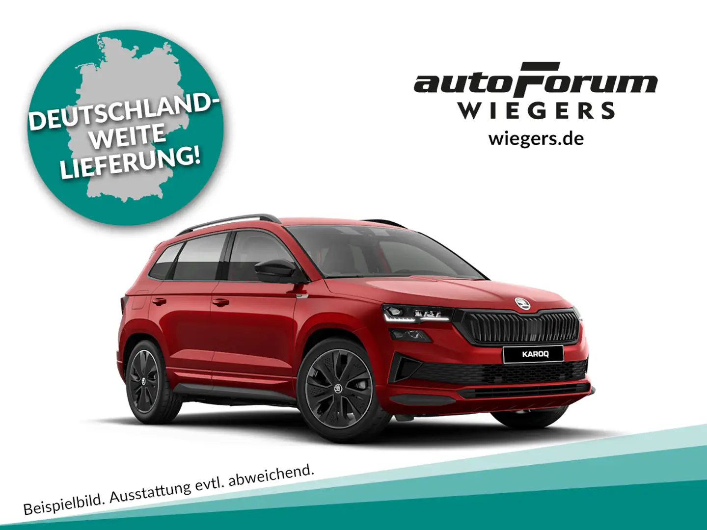 Skoda Karoq Sportline 2.0 TSI 140 kW (190 PS) DSG 4x4 Grau - 1