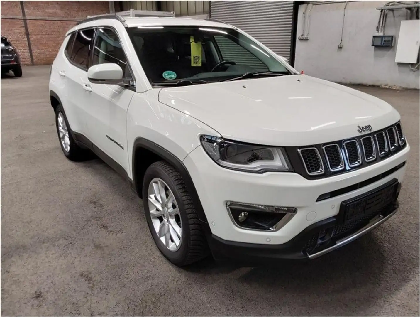 Jeep Compass Limited 1,3 TGDi NAV+KAM+XEN+ACC+CARPLAY Weiß - 1