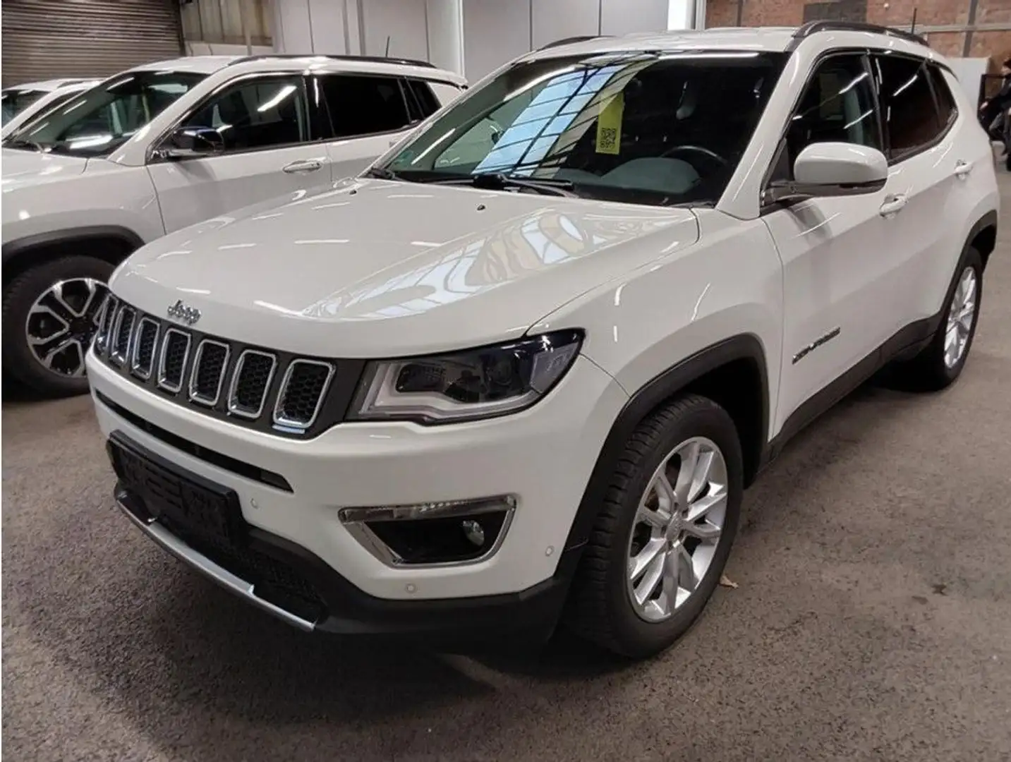 Jeep Compass Limited 1,3 TGDi NAV+KAM+XEN+ACC+CARPLAY Weiß - 2