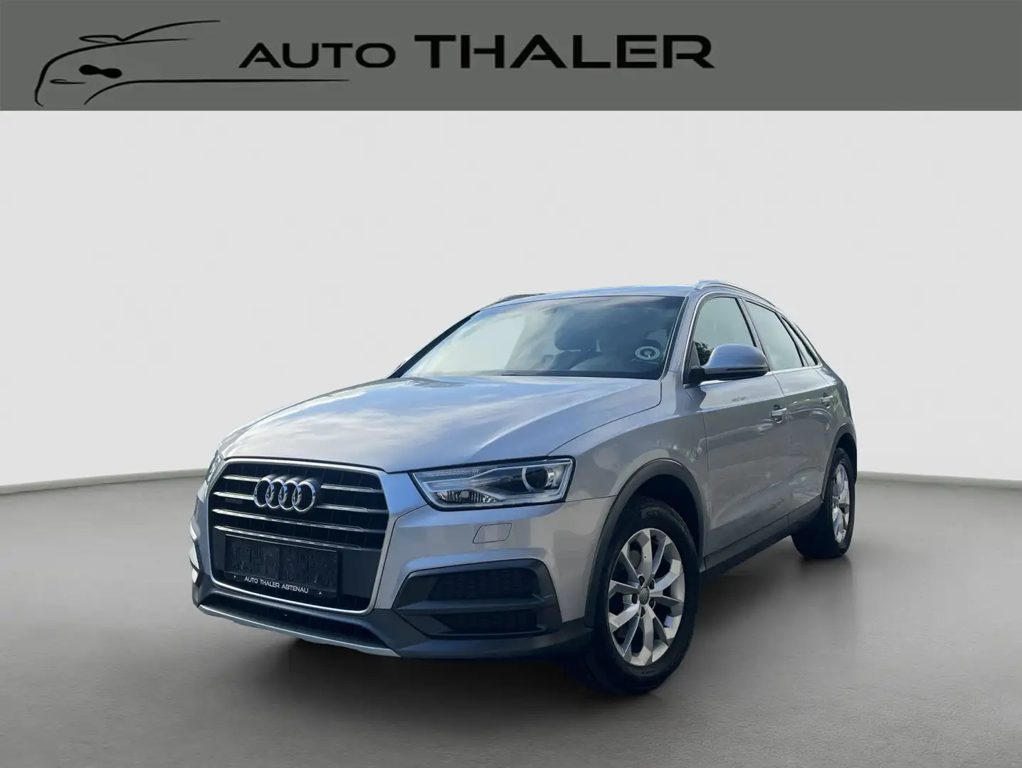 Audi Q3 2,0 TDI quattro Silber - 1