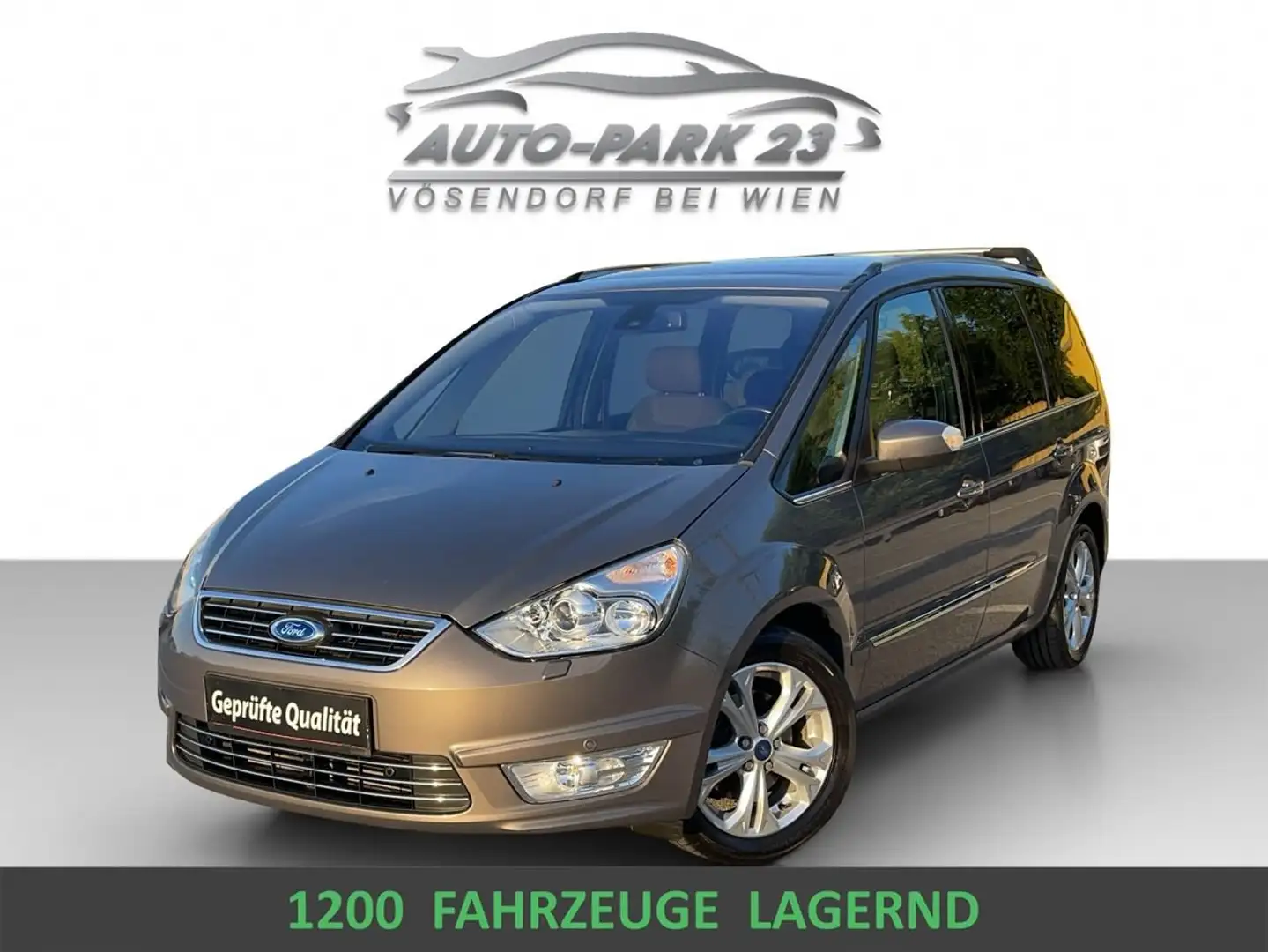Ford Galaxy 2,0 TDCi Aut. I TITANIUM I NAVI I KAMERA I MOD2013 Marrón - 1