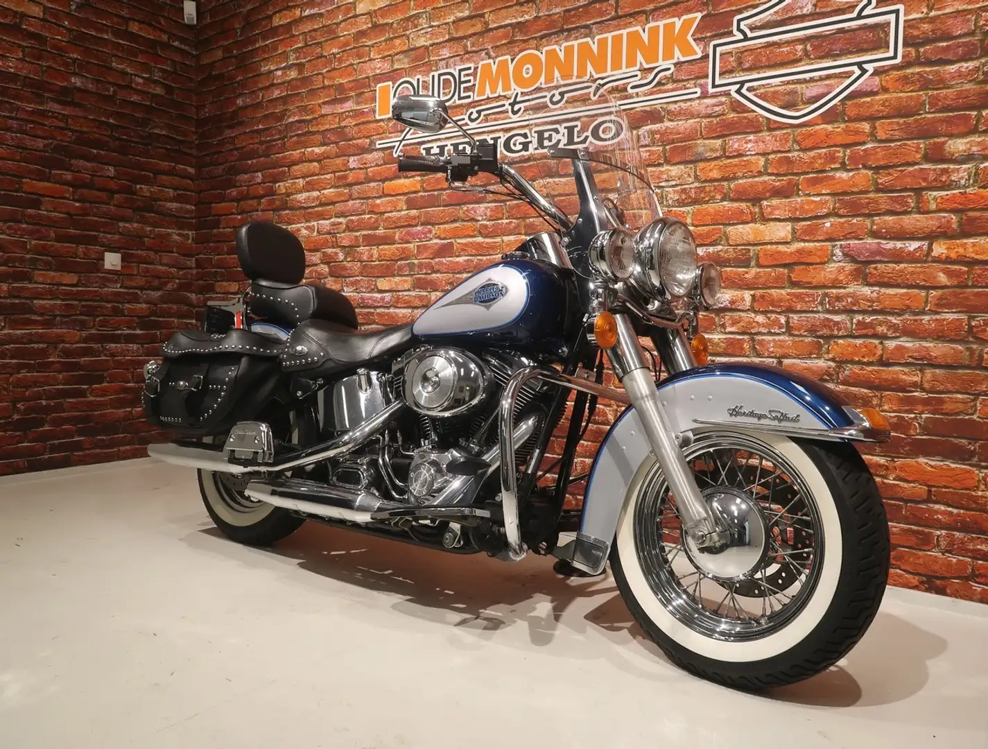 Harley-Davidson Heritage FLSTC Classic 1450 Синій - 2