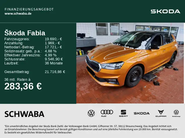 Skoda Fabia Style 1.0 TSI DSG *LED*ACC*PDC*LANE*8-fach