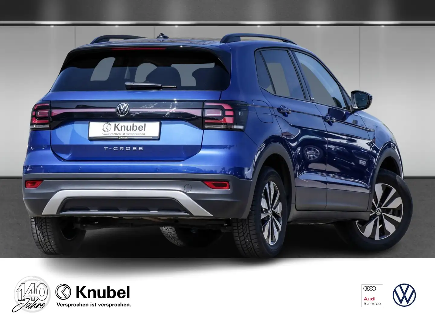 Volkswagen T-Cross MOVE 1.0 TSI Navi ACC Climatr. Ganzj.reifen Blu/Azzurro - 2